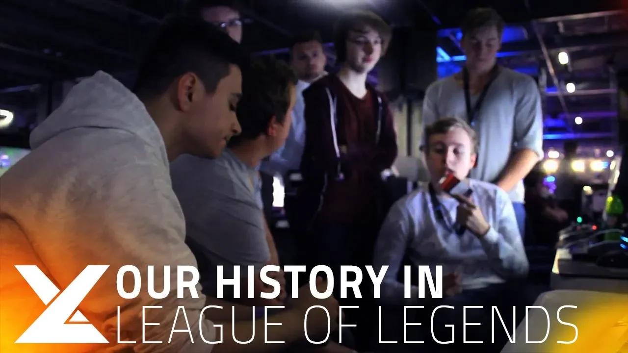 Our History in League Of Legends thumbnail