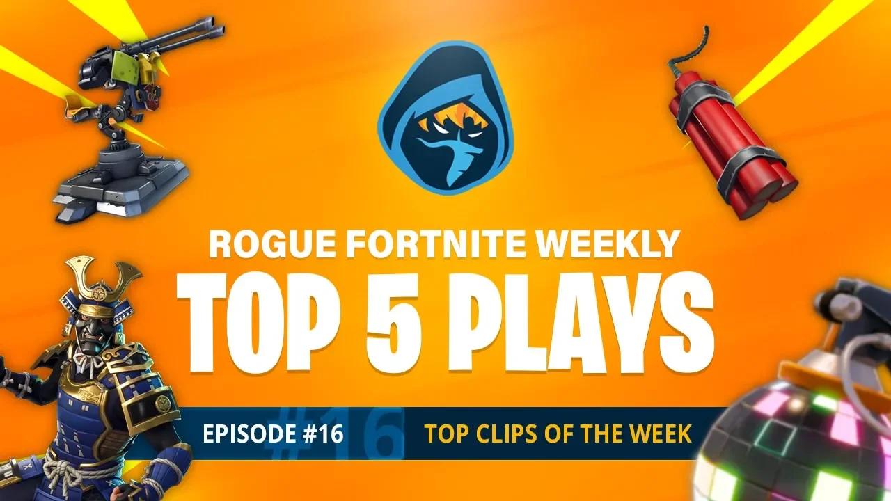 Rogue Fortnite Top 5 Plays | Episode 16 thumbnail