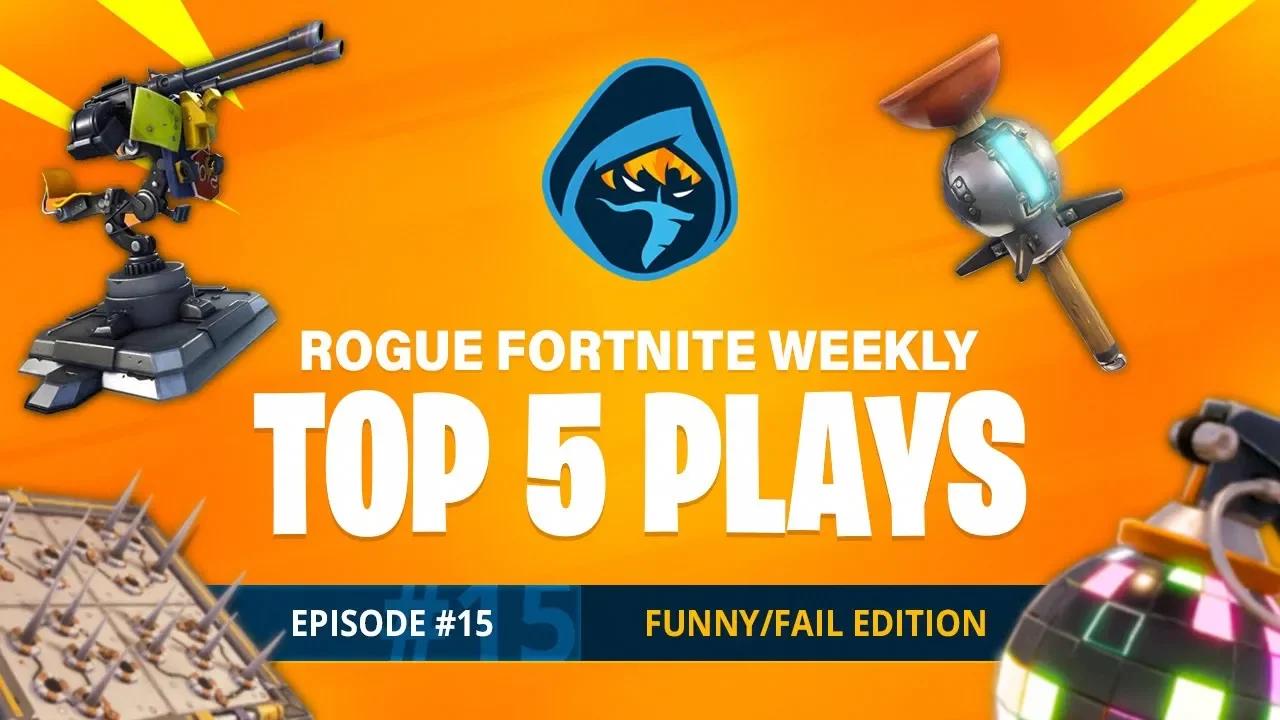 Rogue Fortnite Top 5 Plays | Episode 15 thumbnail