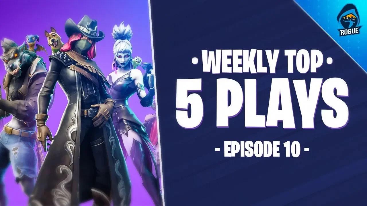 Rogue Fortnite Top 5 Plays | Episode 10 thumbnail