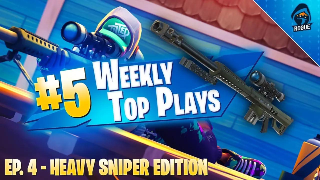 Rogue Fortnite Top 5 Plays | Episode 4: HEAVY SNIPER thumbnail