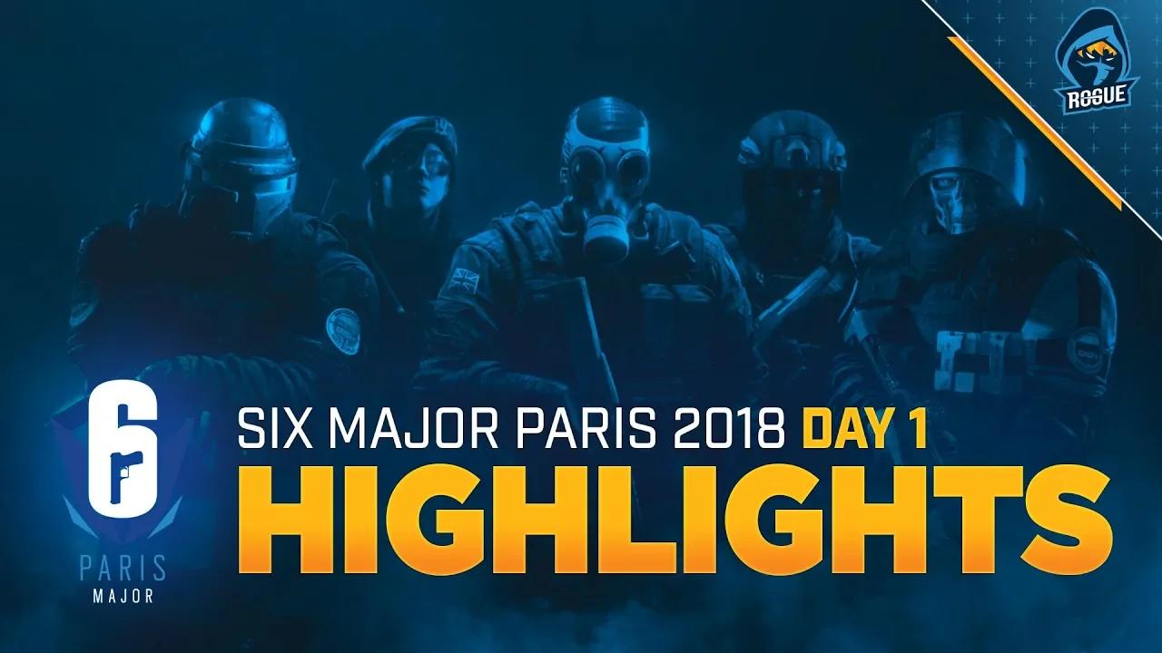 Rogue R6S | Six Major Paris Day 1 Highlights thumbnail