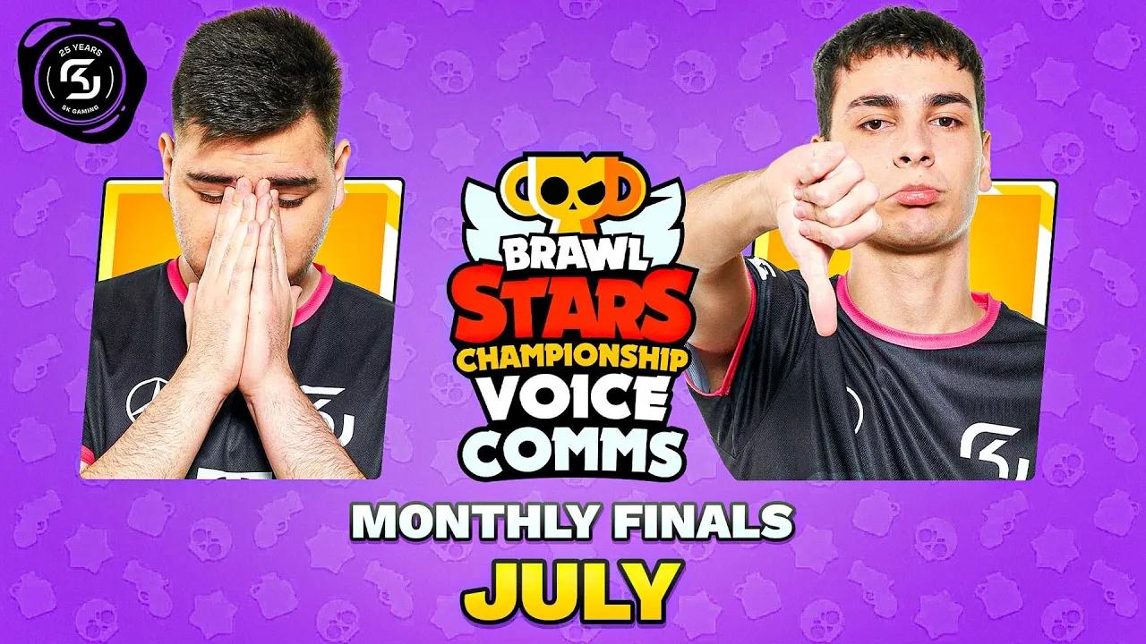 SO CLOSE! 😩| SK BRAWL STARS VOICE COMMS #1 PLAYS | BSC JULY MONTHLY FINALS thumbnail