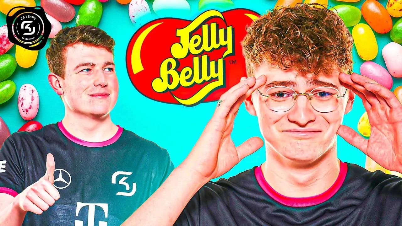 Morten and xopxsam trying out DISGUSTING Jelly Beans 🤮 (some were ok 😇) | SK Clash Royale thumbnail