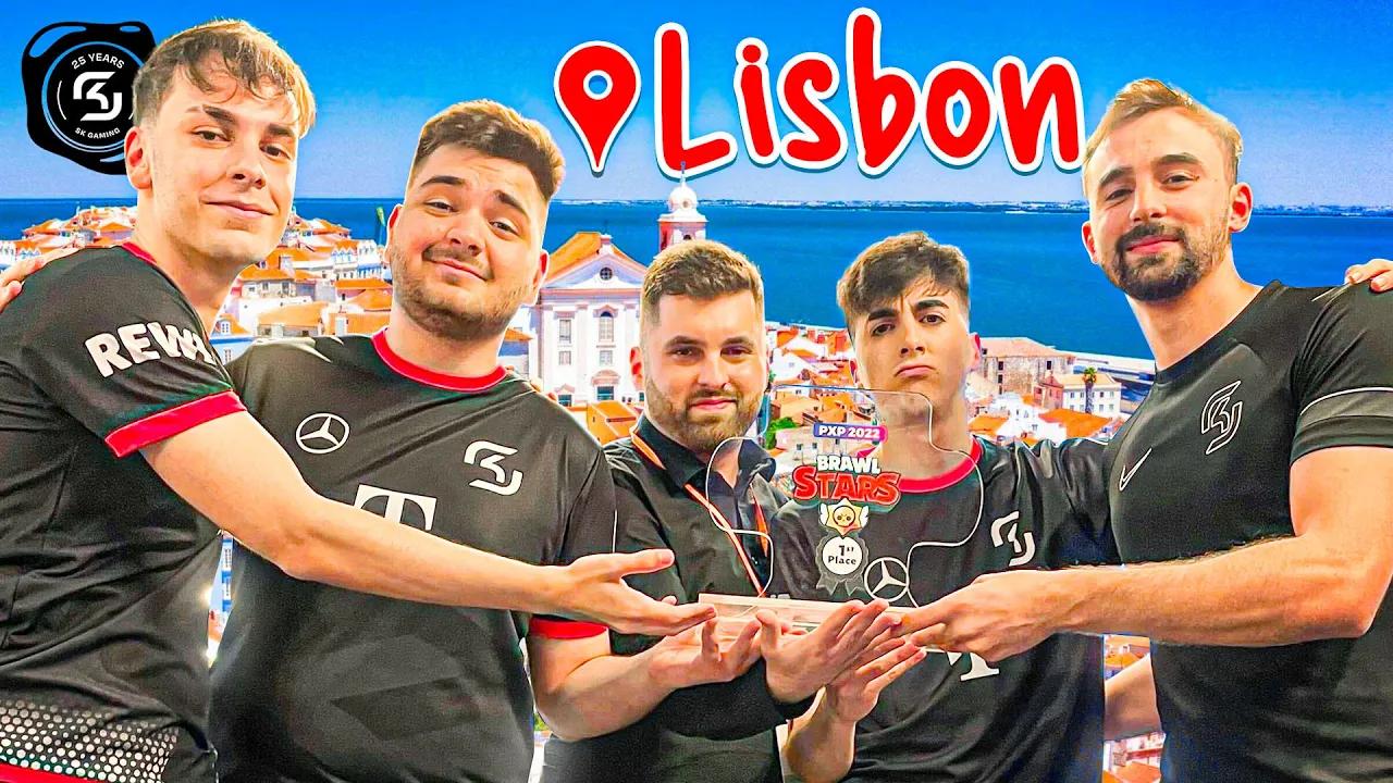 GuilleVGX, iKaoss, and Symantec in Lisbon | #1 Gaming Vlog + Gaming Event | SK vs QLASH Brawl Stars thumbnail