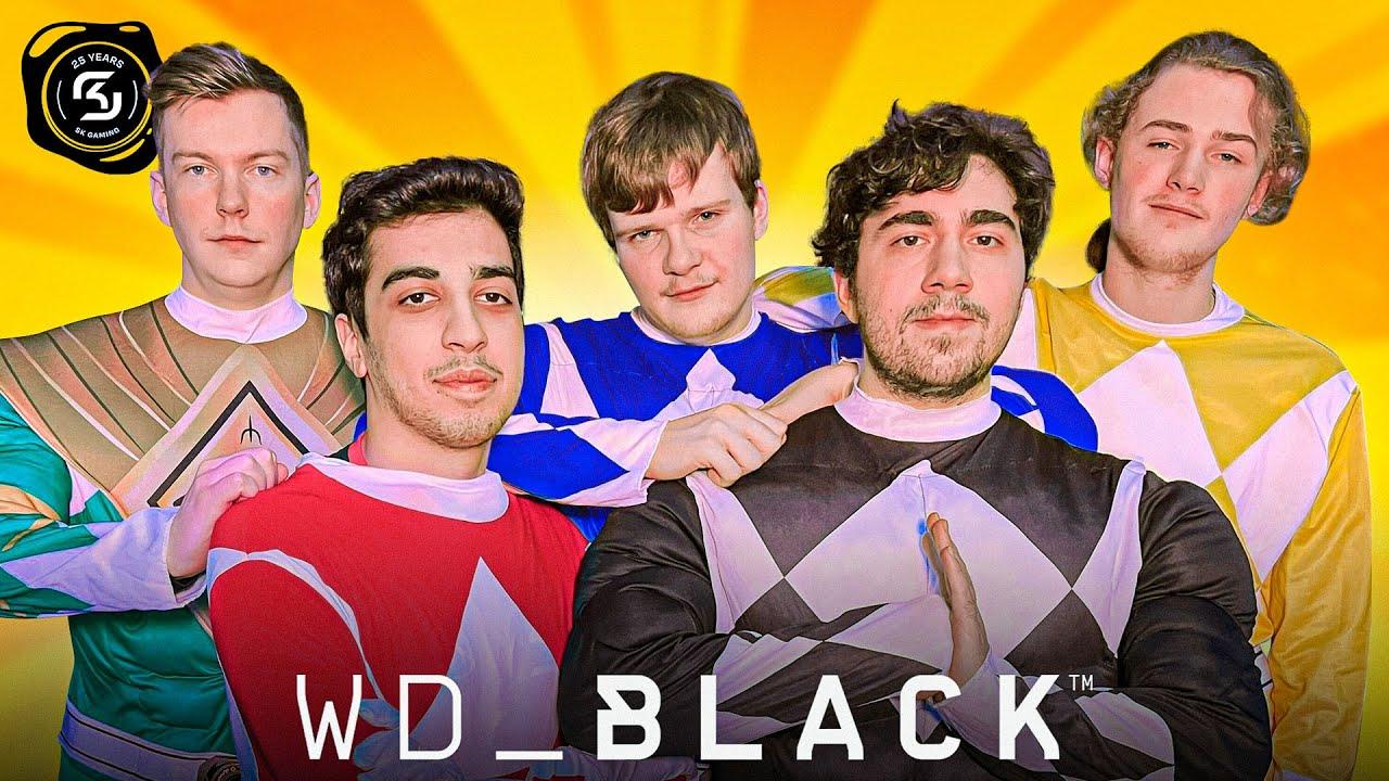 We turned our League of Legends team into the Power Rangers! | SK Gaming x WD_BLACK thumbnail