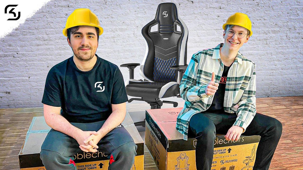 Support Jungle synergy: Treatz and Gilius build their SK Gaming Noblechairs | SK LEC 2022 thumbnail