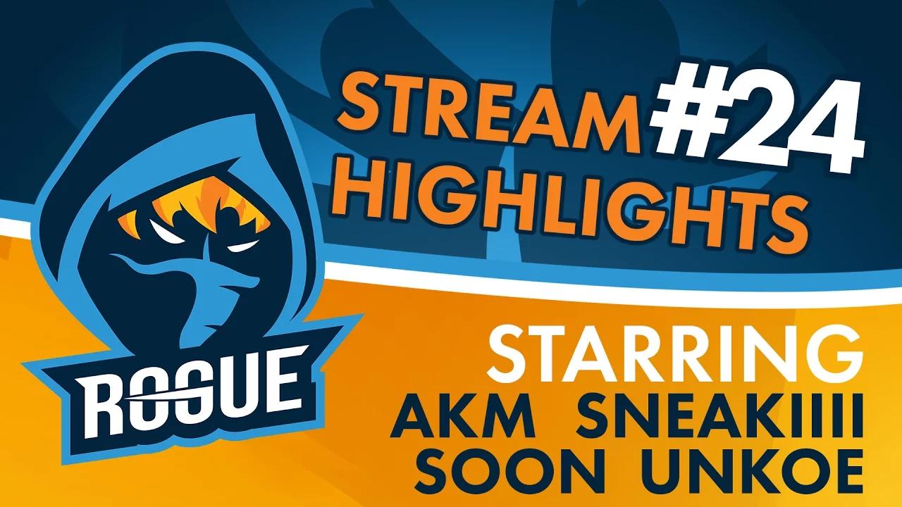 Rogue | Stream Highlights #24 - aKm, SoOn, uNKOE, and Sneakiiii thumbnail