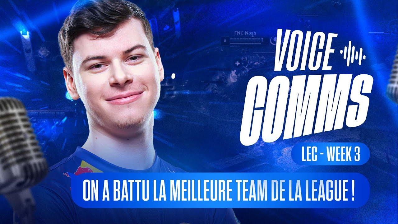 « ON A BATTU LA MEILLEURE TEAM DE LA LEAGUE » - KCORP LEC 2024 VoiceComms #3 thumbnail