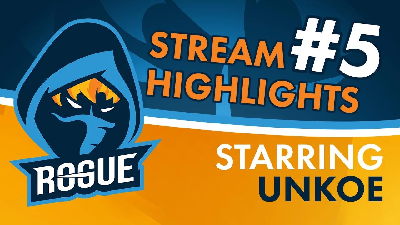 Rogue | Stream Highlights #5 - uNKOE thumbnail