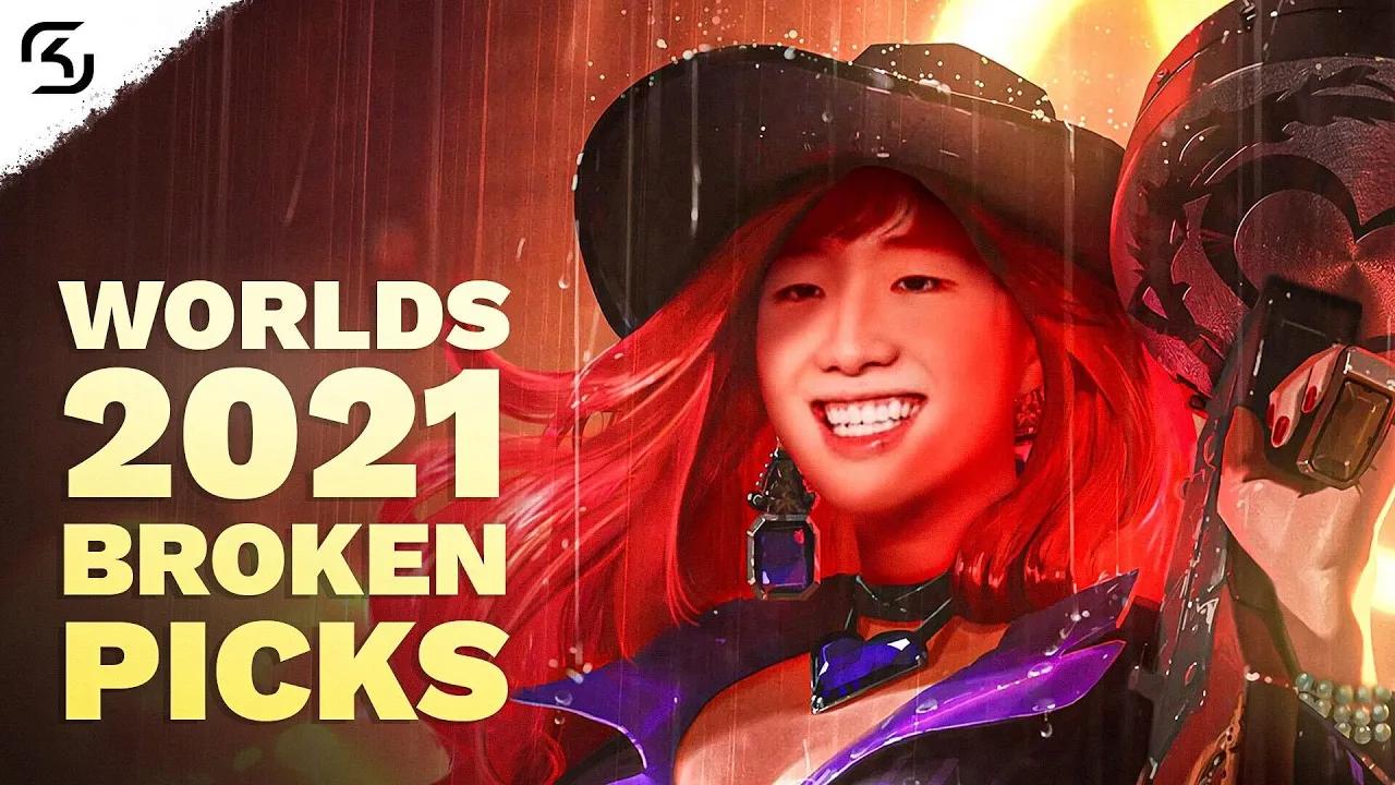 97% PICK/BAN MISS FORTUNE?! | BROKEN LEAGUE OF LEGENDS CHAMPIONS FOR WORLDS 2021 thumbnail