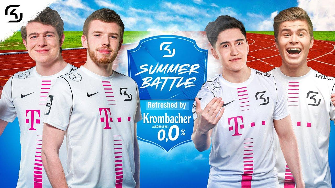 "Ich bin unsportlicher als gedacht..." | SK Krombacher o,0% #SummerBattle VLOG #1 thumbnail