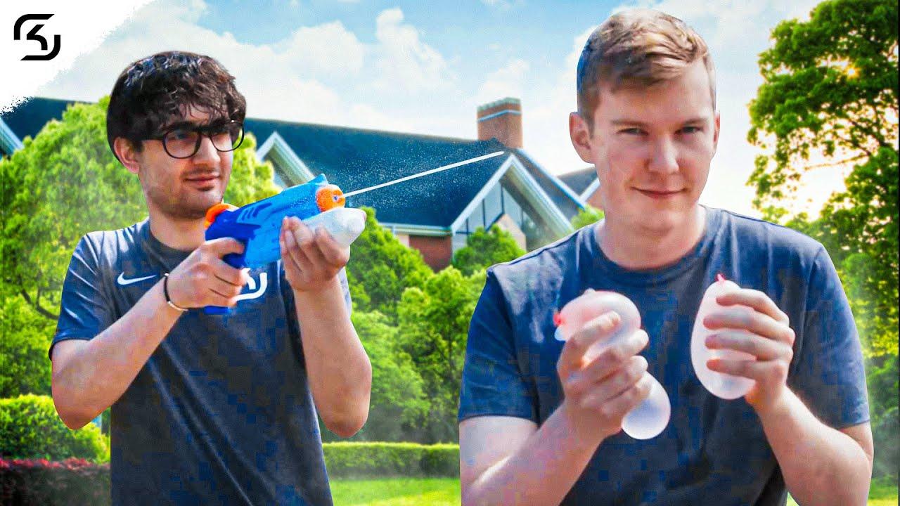 SK LEC TAKE IT TO THE STREETS - WATERGUN FIGHT | SK LEC thumbnail