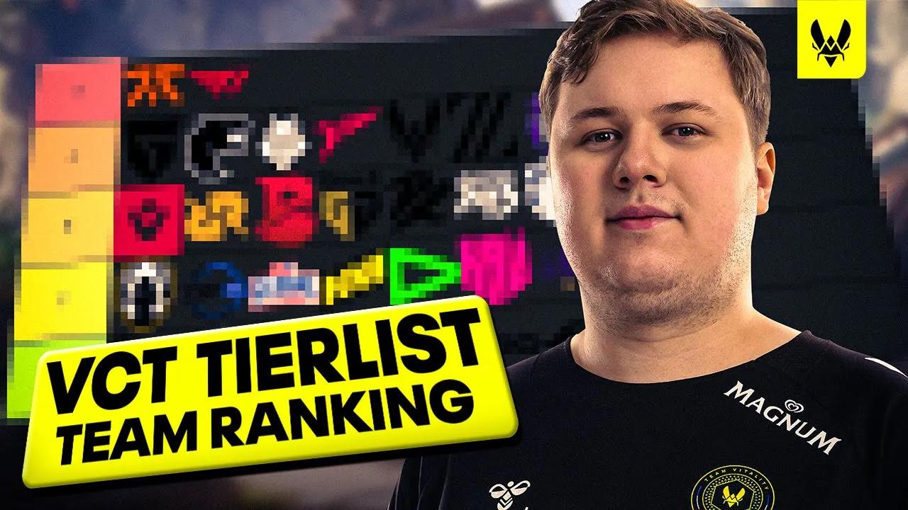 Fnatic unbeatable? ⎮ VCT EMEA 24 tierlist thumbnail