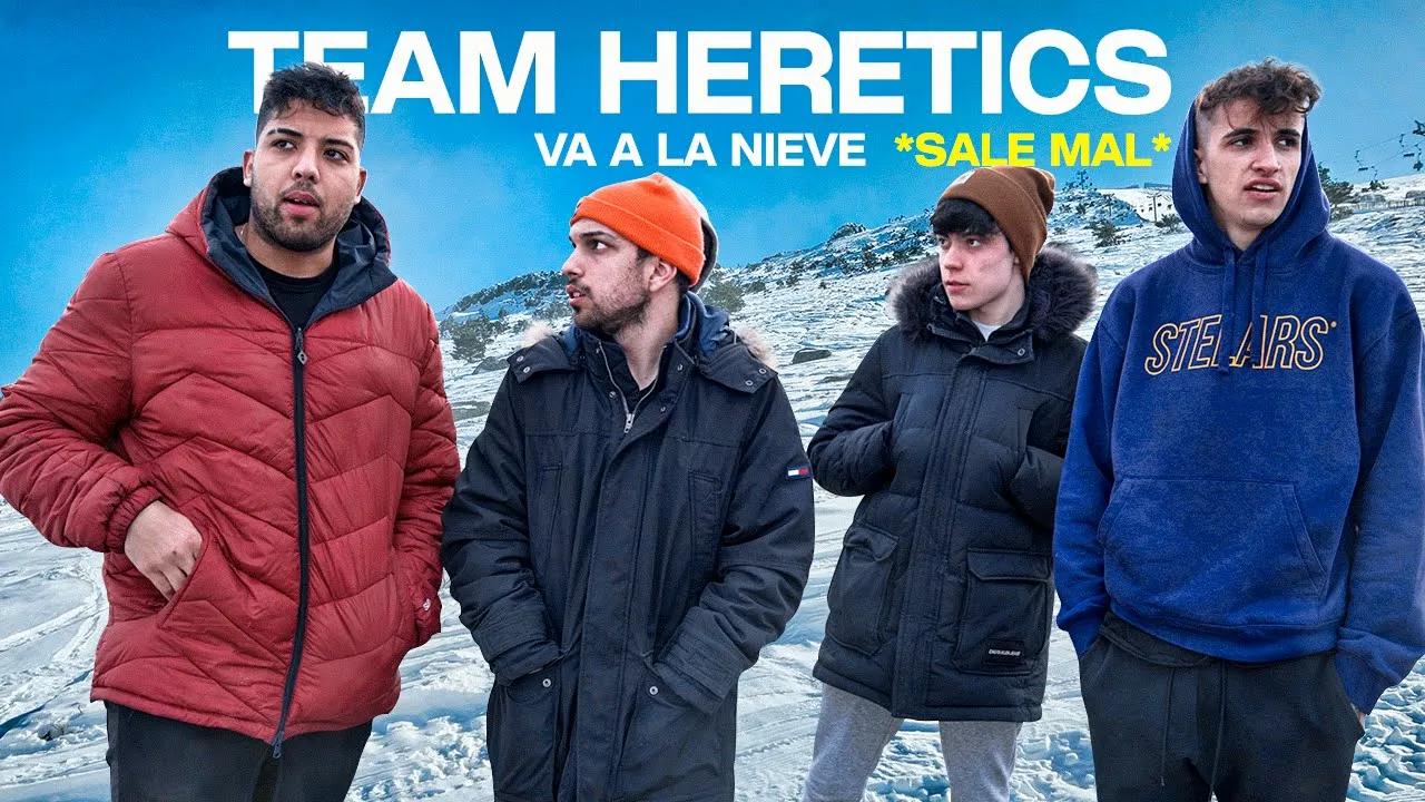 ESTE VÍDEO NO IBA A PUBLICARSE - Heretics va a la nieve y sale mal thumbnail