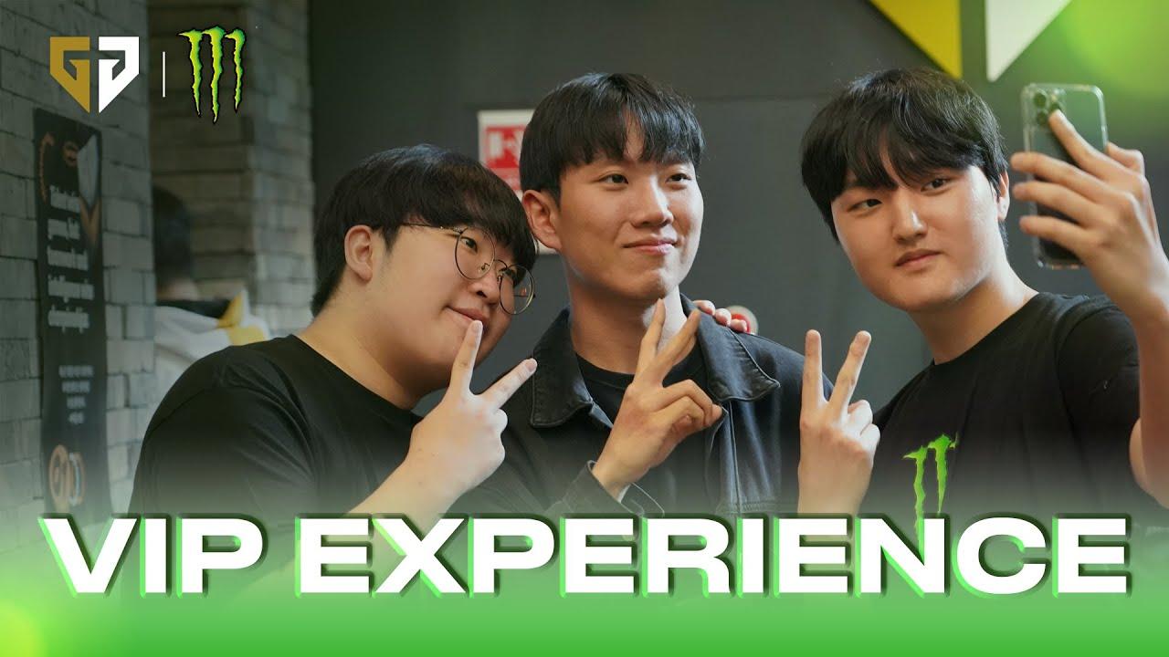 젠지 선수들과 함께 스크림을?! 팬분들을 위한 특별한 팬미팅 ｜Monster Energy VIP Experience thumbnail