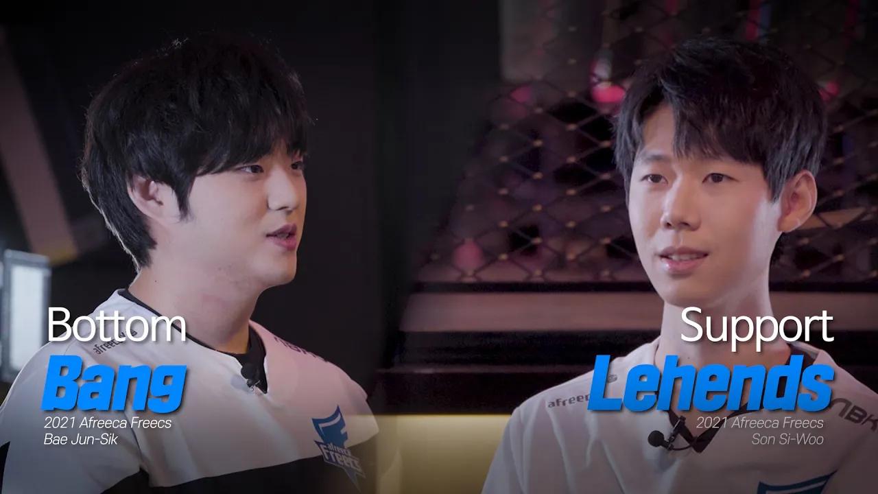 Welcome Bang & Lehends｜2021 Afreeca Freecs｜뱅헨즈 듀오를 소개합니다 thumbnail