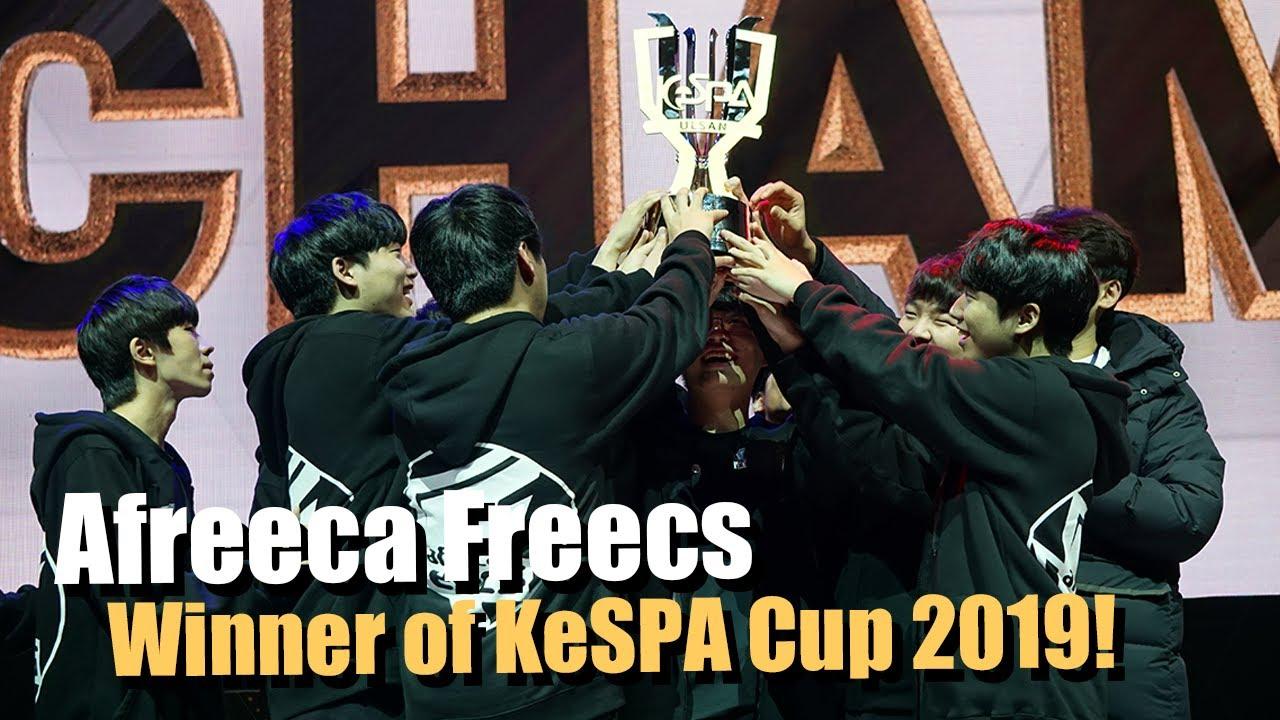 Afreeca Freecs, Winner of KeSPA Cup 2019 / 아프리카 프릭스 케스파컵 하이라이트 thumbnail