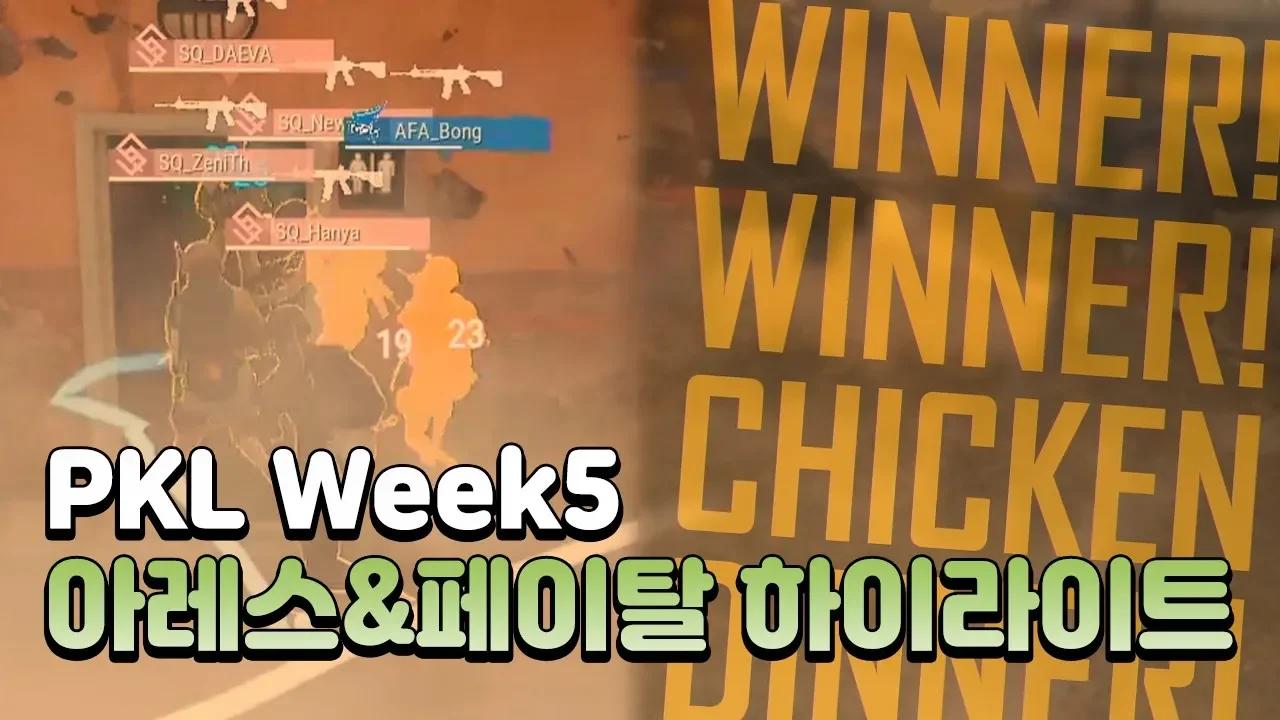 던졌다 하면 터진다!! 수류탄의 달인 / 아레스&페이탈 PKL Week5 thumbnail