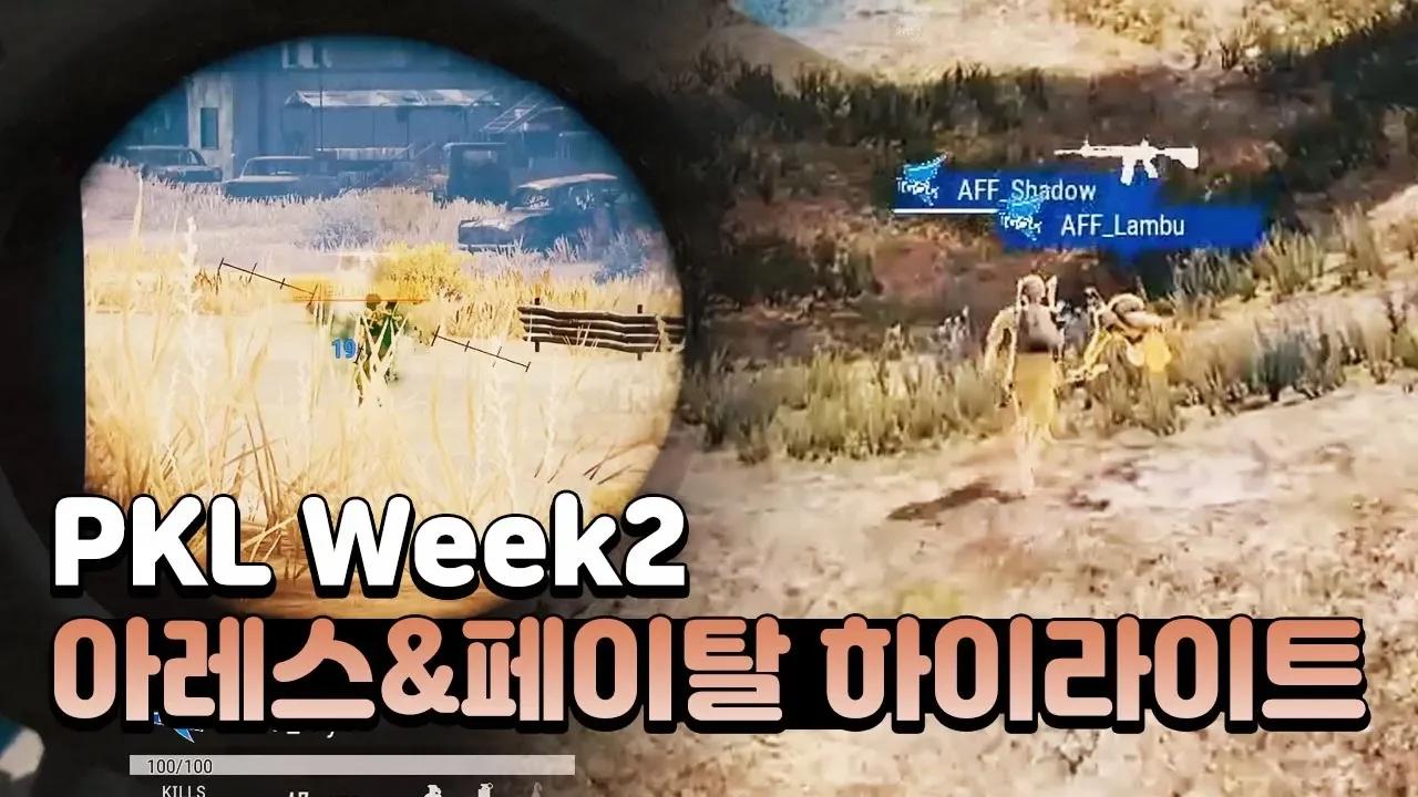 피 튀기는 전쟁터!!  / 아레스&페이탈 PKL Week2 thumbnail