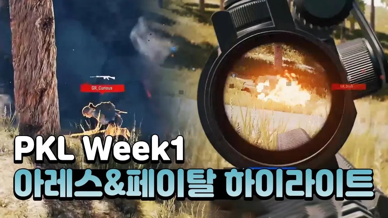 이번에도 치킨 뜯었다! 소름돋는 수류탄 플레이! / 아레스&페이탈 PKL Week1 thumbnail