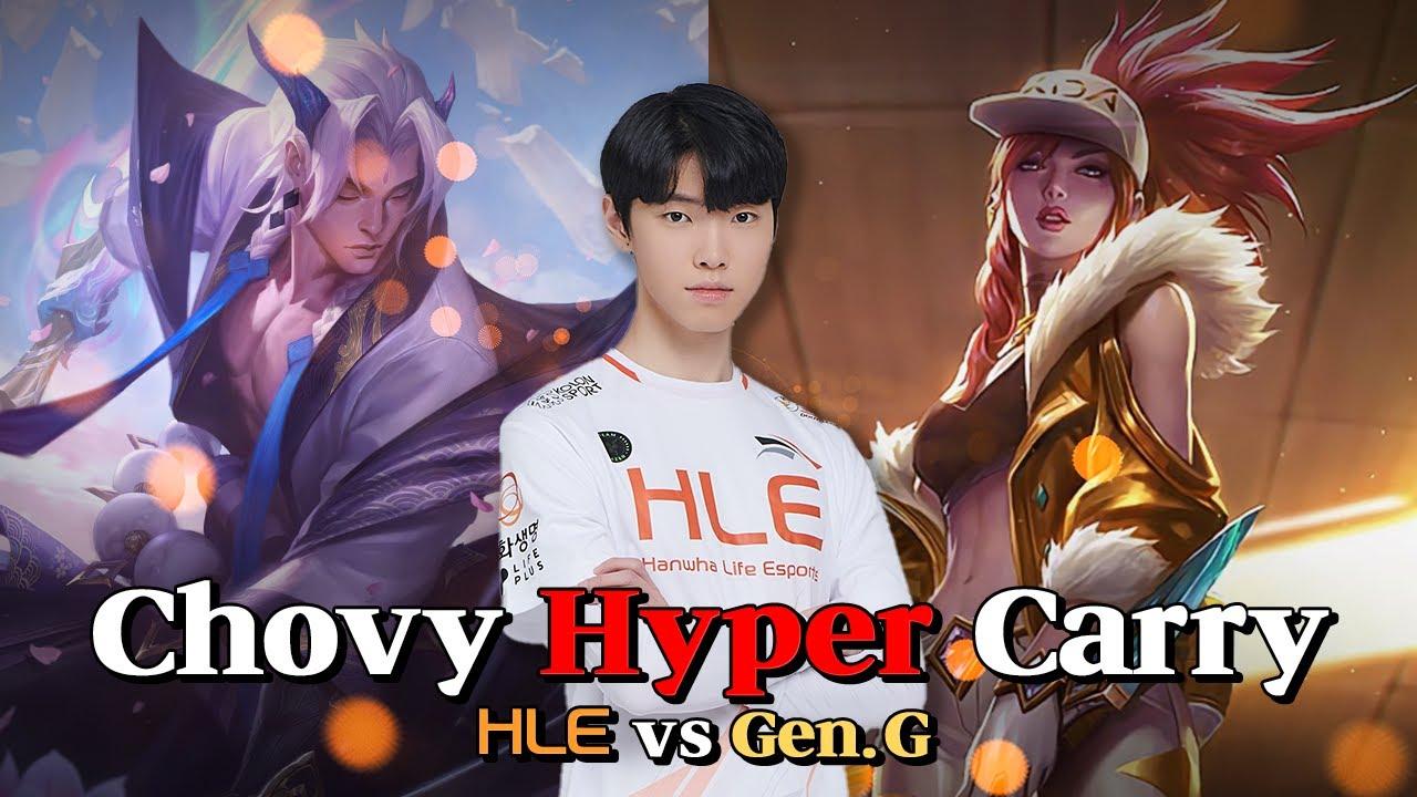 THIS IS CHOVY | Yone & Akali [HLE vs GEN] thumbnail