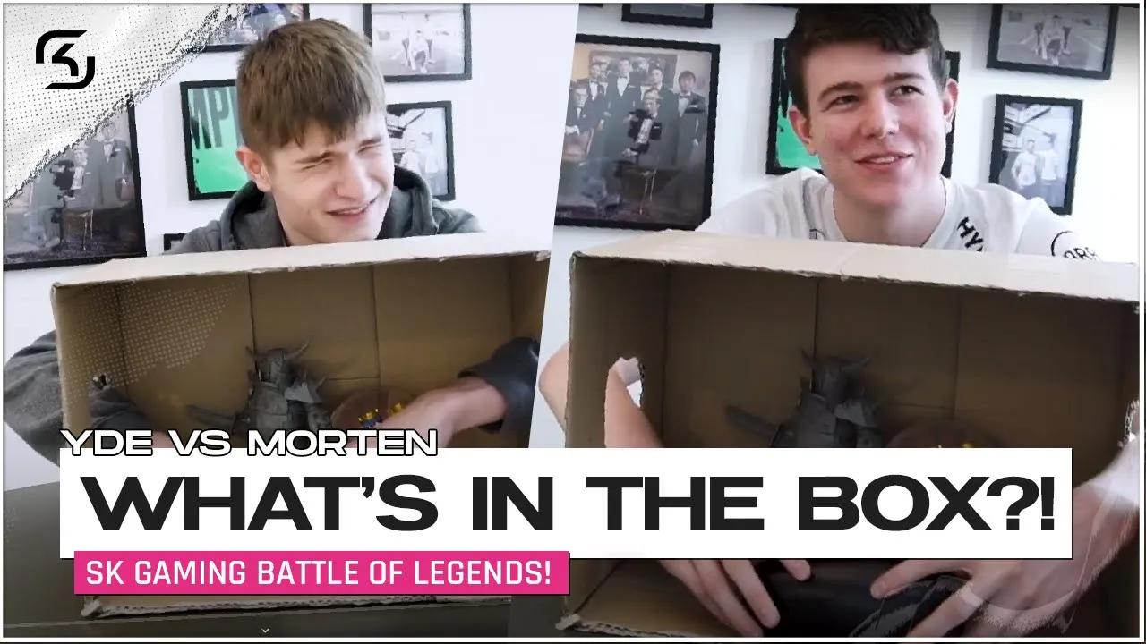 BATTLE of the SK 🐐's | MORTEN vs YDE: What's in the BOX! thumbnail