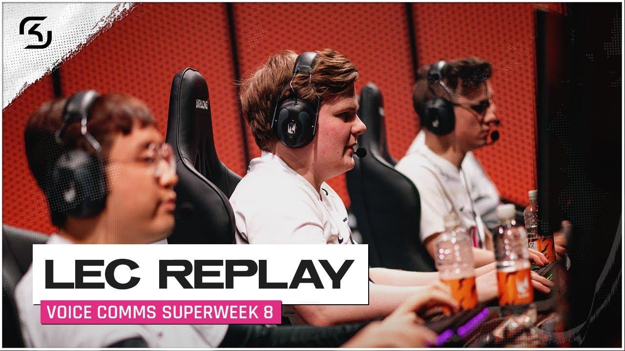 REPLAY: SK vs G2, OG & FNC Voice Comms | SK LEC SUMMER W8 SUPERWEEK thumbnail