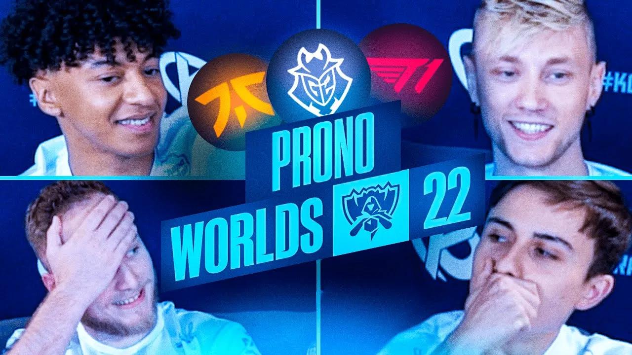 WORLDS LOL PREDICTIONS (w/ Rekkles, SAKEN, Cabo & Hantera) thumbnail