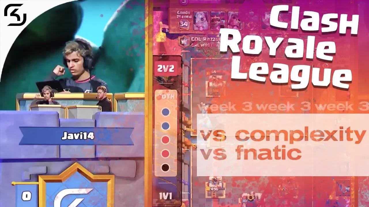 SK VS COMPLEXITY & FNATIC | CRL WEST FALL 19 W3 | HIGHLIGHTS thumbnail