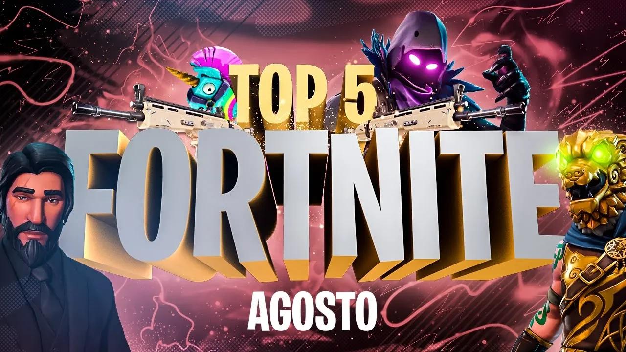 TOP 5 FORTNITE - "ESTE TÍO ES INMORTAL" - AGOSTO thumbnail