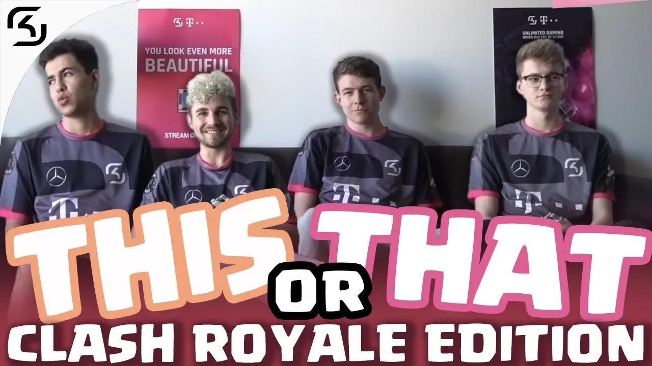 THIS OR THAT? CHALLENGE | SK CLASH ROYALE thumbnail