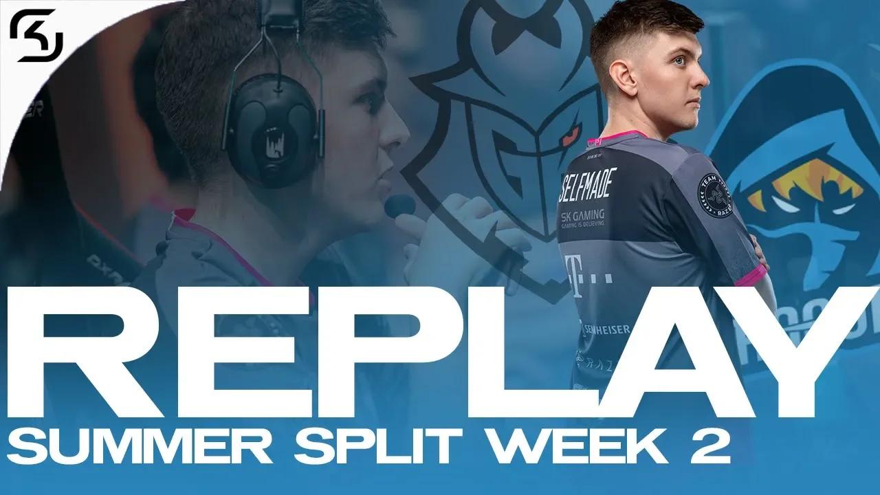 REPLAY: SK vs G2 and RGE | SK LEC WEEK 2 thumbnail