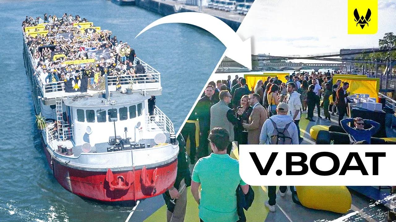 Notre bateau Vitality au Major de Paris | Team Vitality vlog thumbnail