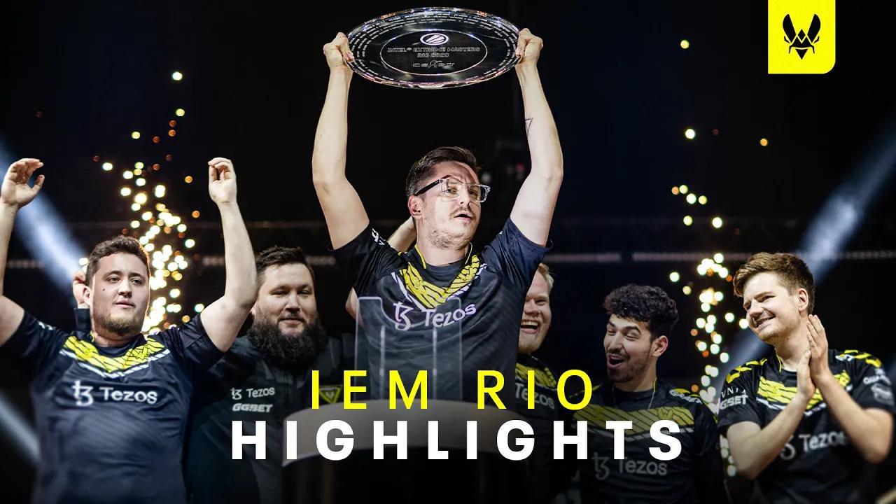 WE ARE YOUR IEM RIO CHAMPIONS | Team Vitality CS:GO highlights thumbnail