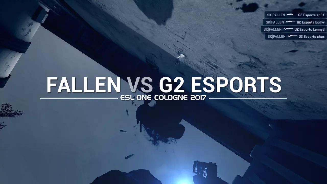 ESL One Cologne 2017: FalleN vs G2 Esports thumbnail