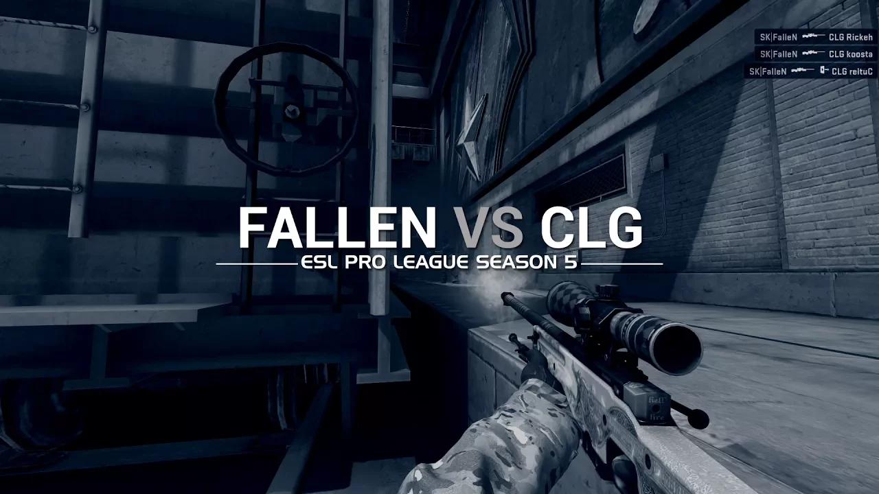 ESL Pro League Season 5 week 10: FalleN vs CLG thumbnail