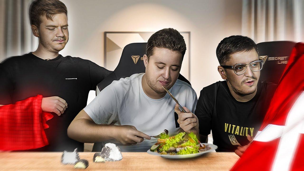 ZywOo and apEX VS Danish food thumbnail