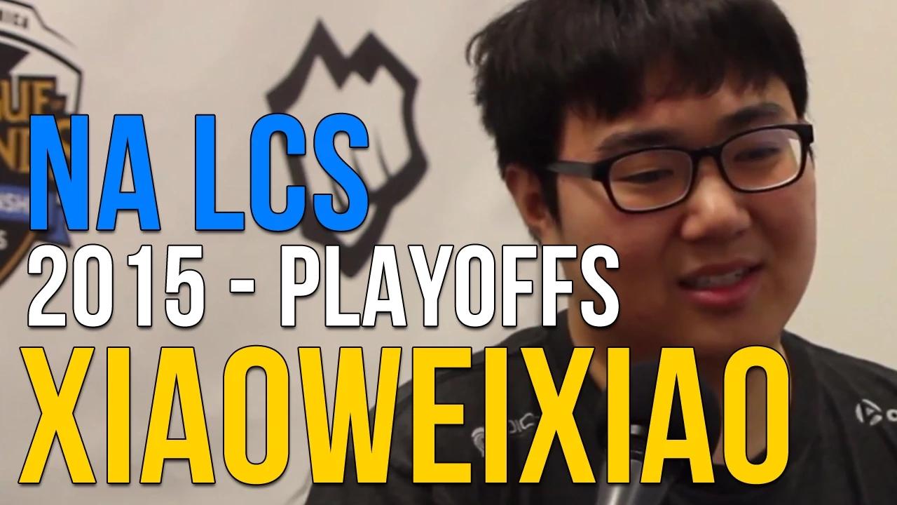 NA LCS 2015: XWX: "(realized I had no masteries) so I need to calm down, take it easy" thumbnail