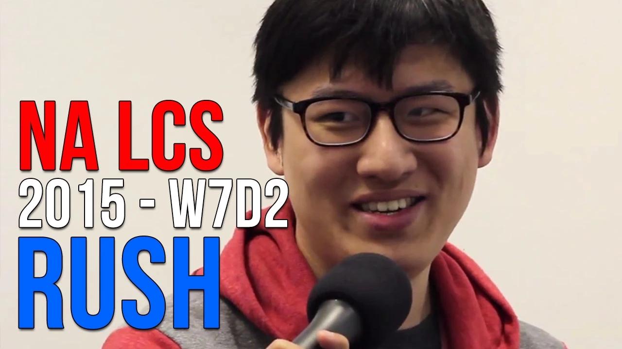 NA LCS 2015: Rush "I will prove I can be the best Jungler in NA" thumbnail