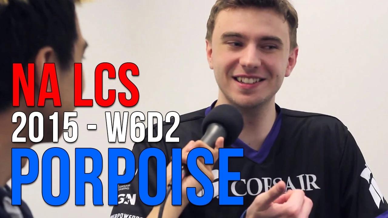 NA LCS 2015: Porpoise "Generally I just take bits and pieces of junglers' play styles that I like" thumbnail