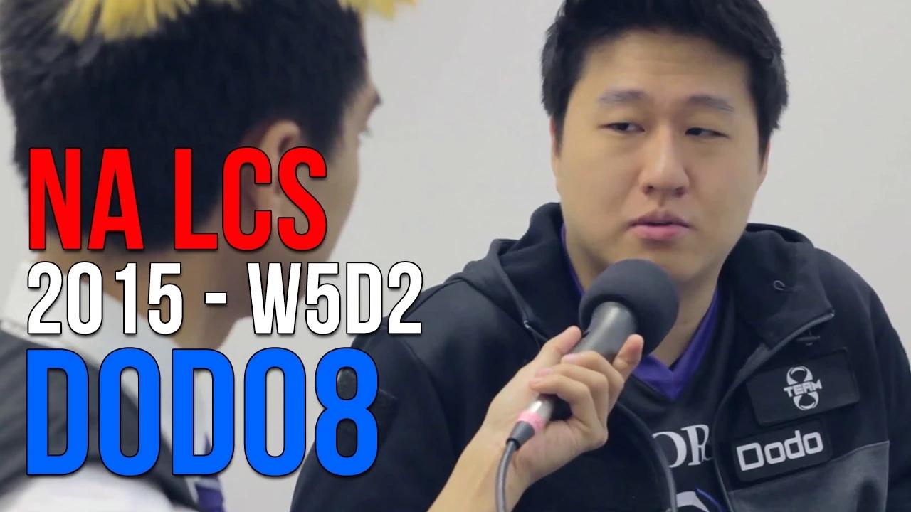 NA LCS 2015: Dodo8 "We're shooting for playoffs...if we work harder, I think we can get there" thumbnail