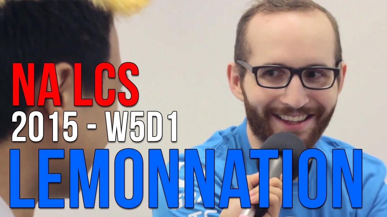 NA LCS 2015: LemonNation "[Veigar support] is situationally extremely strong." thumbnail