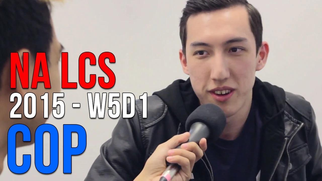 NA LCS 2015: Cop "I think [Gravity is] the best team atmosphere I've ever been with." thumbnail