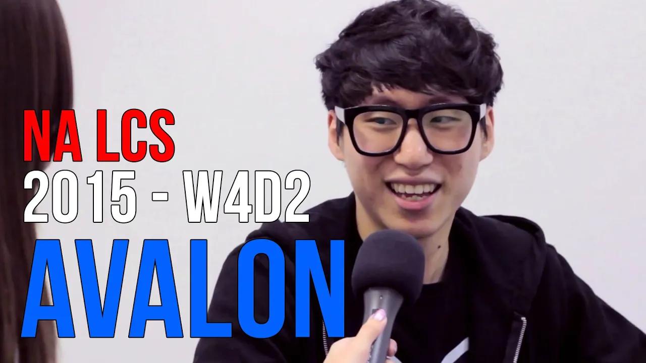 NA LCS 2015: Avalon "I think here [NA] better [than living in Korea]." thumbnail