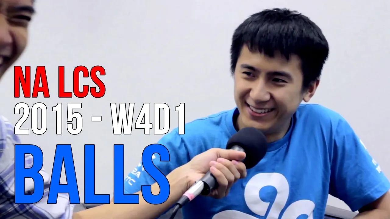 NA LCS 2015: Balls "I didn't know at first...that Shiphtur was my cousin" thumbnail