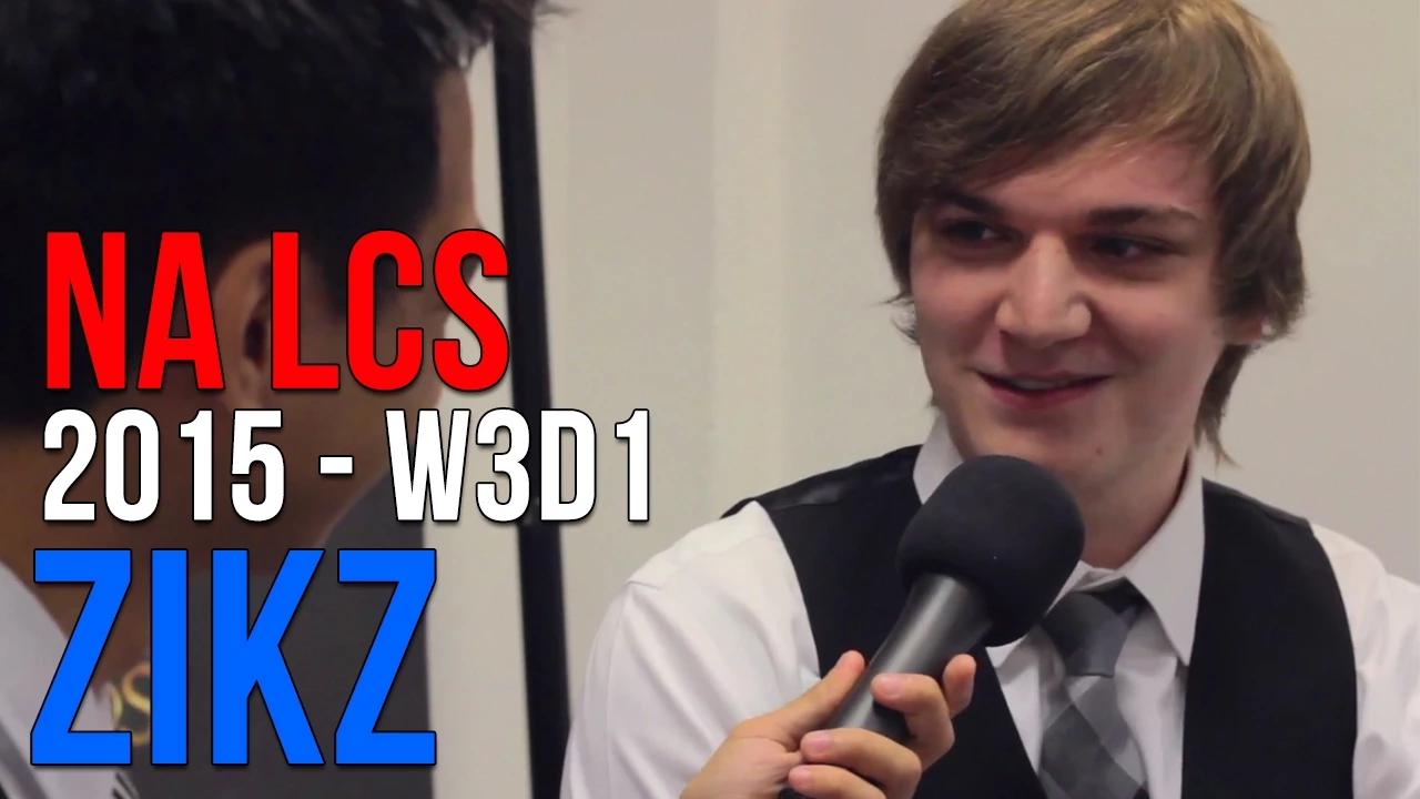 NA LCS 2015: Zikz "At one point we [CLG] started trolling" thumbnail