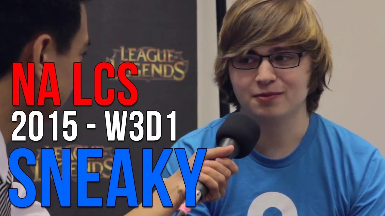 NA LCS 2015: Sneaky "[After winning IEM] we got relaxed." thumbnail