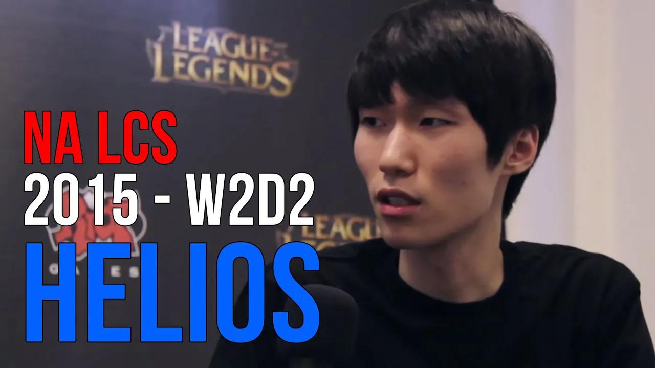 NA LCS 2015: Helios "[If I] can't go Worlds, 100% I go army." thumbnail