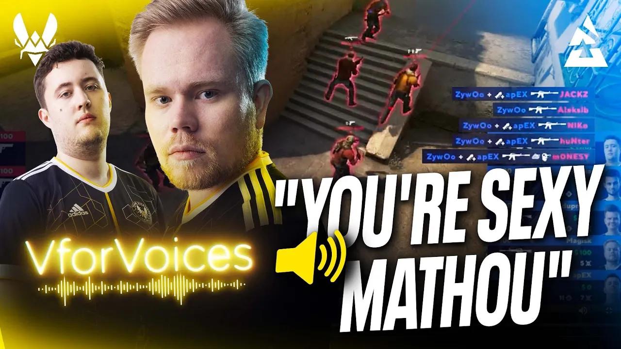 Mathou is Sexy ! ! V FOR VOICES CS:GO Blast Premier Spring 2022 thumbnail